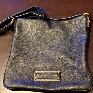 Marc by Marc Jacobs Black Leather Shoulder Bag